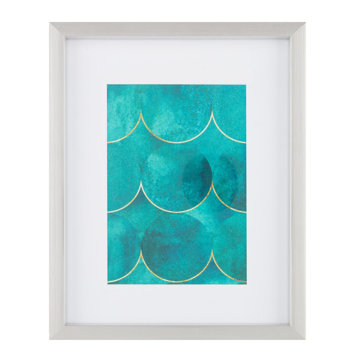 8 Piece Gallery Wall Frame Set with Decorative Art & Hanging Template