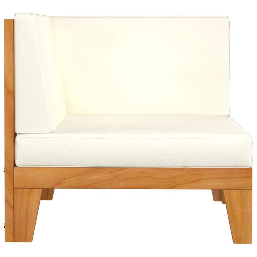 8 Piece Garden Lounge Set with Cushions Solid Acacia Wood
