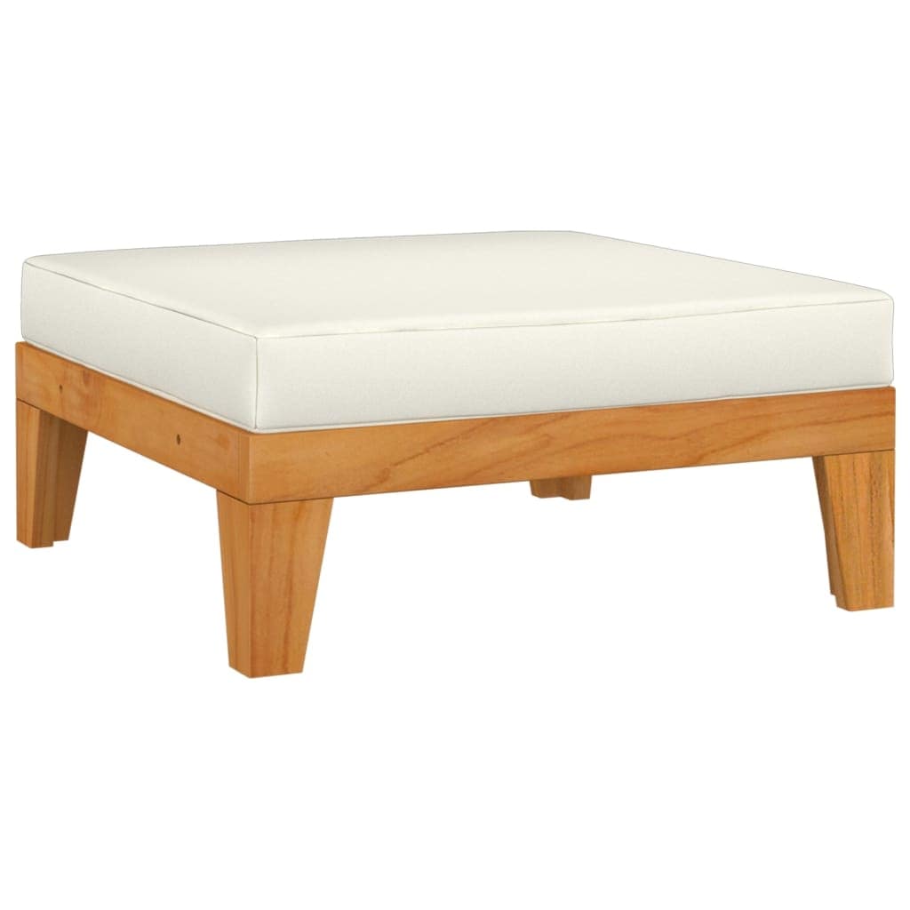 8 Piece Garden Lounge Set with Cushions Solid Acacia Wood
