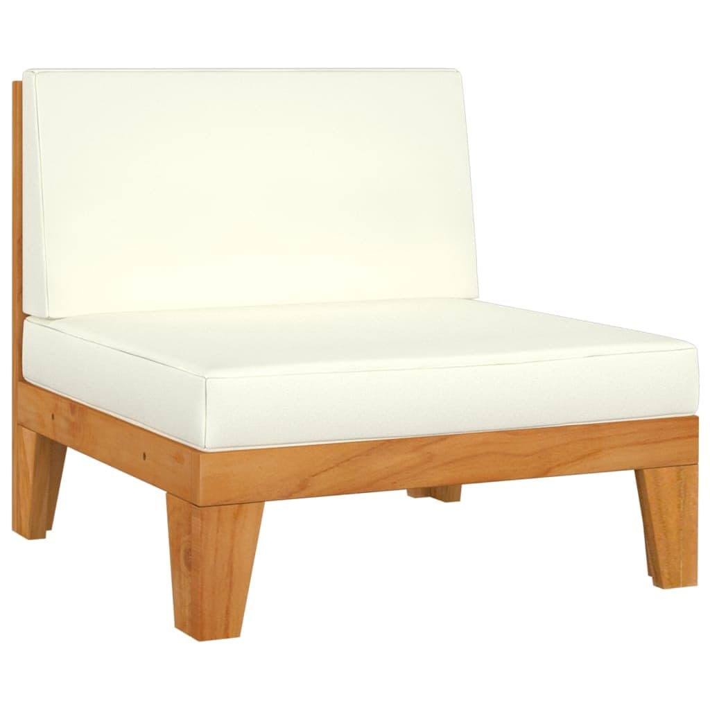 8 Piece Garden Lounge Set with Cushions Solid Acacia Wood