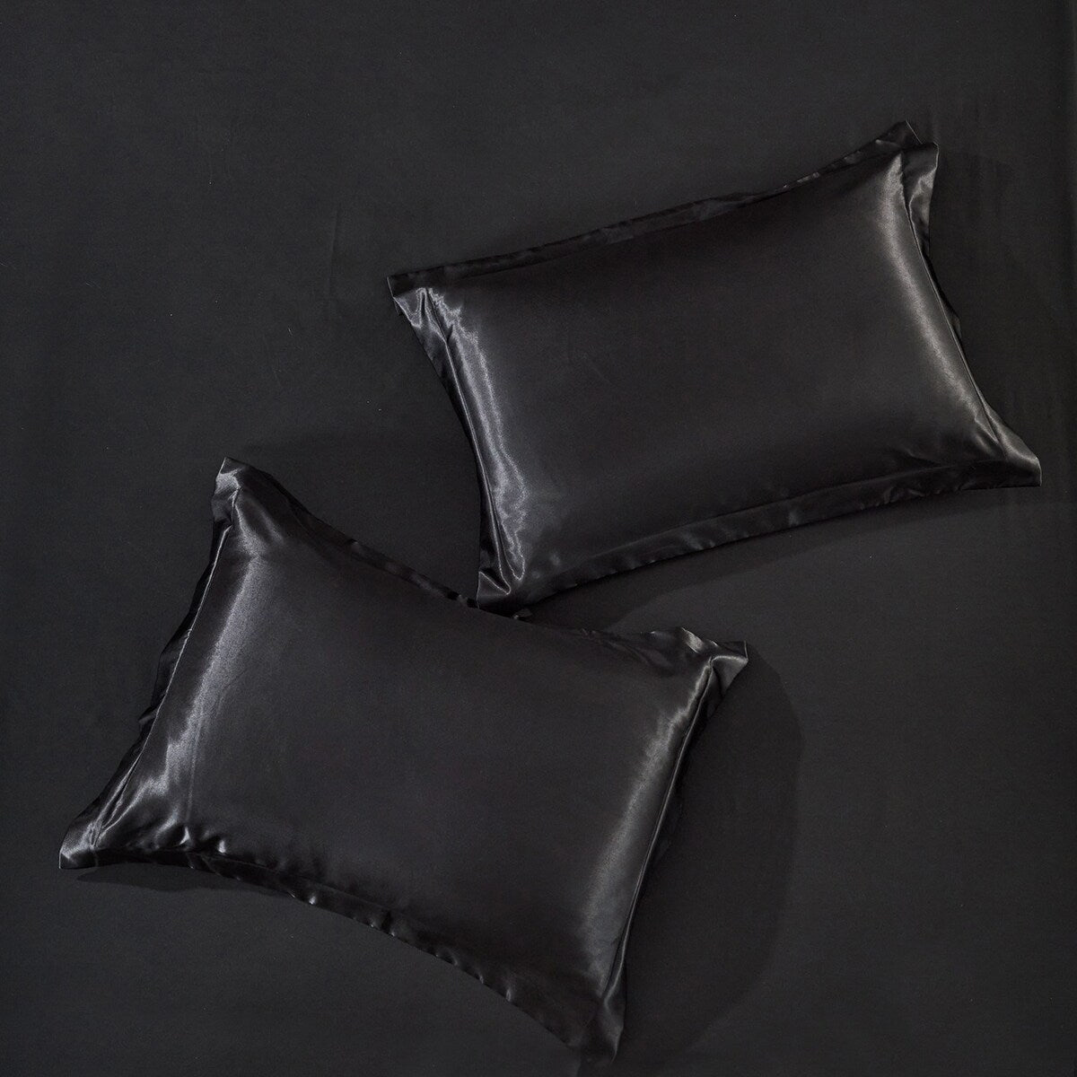 8 Piece Luxury Silky Satin Comforter Set