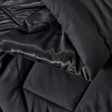 8 Piece Luxury Silky Satin Comforter Set