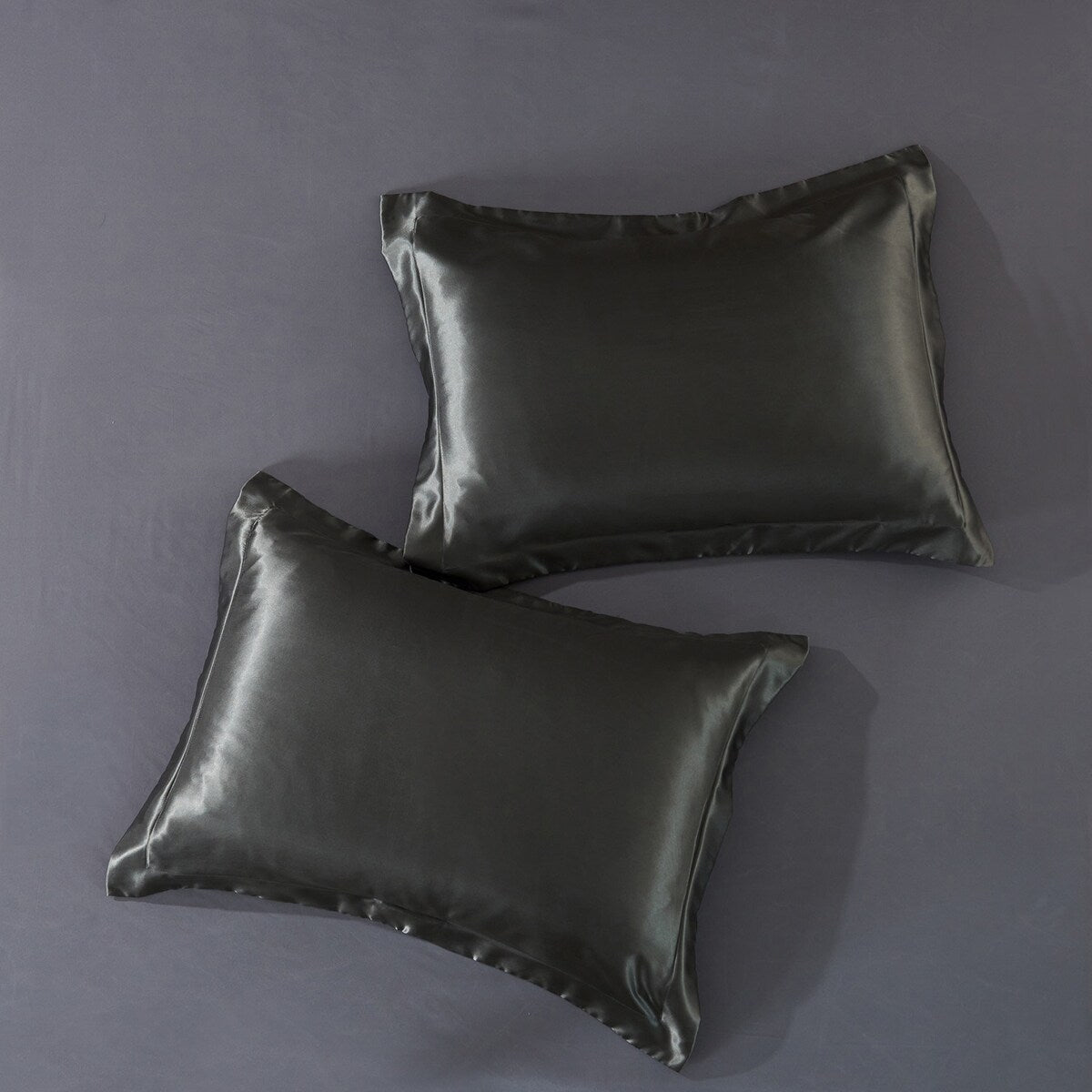 8 Piece Luxury Silky Satin Comforter Set