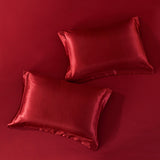 8 Piece Luxury Silky Satin Comforter Set