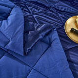 8 Piece Luxury Silky Satin Comforter Set