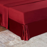 8 Piece Luxury Silky Satin Comforter Set