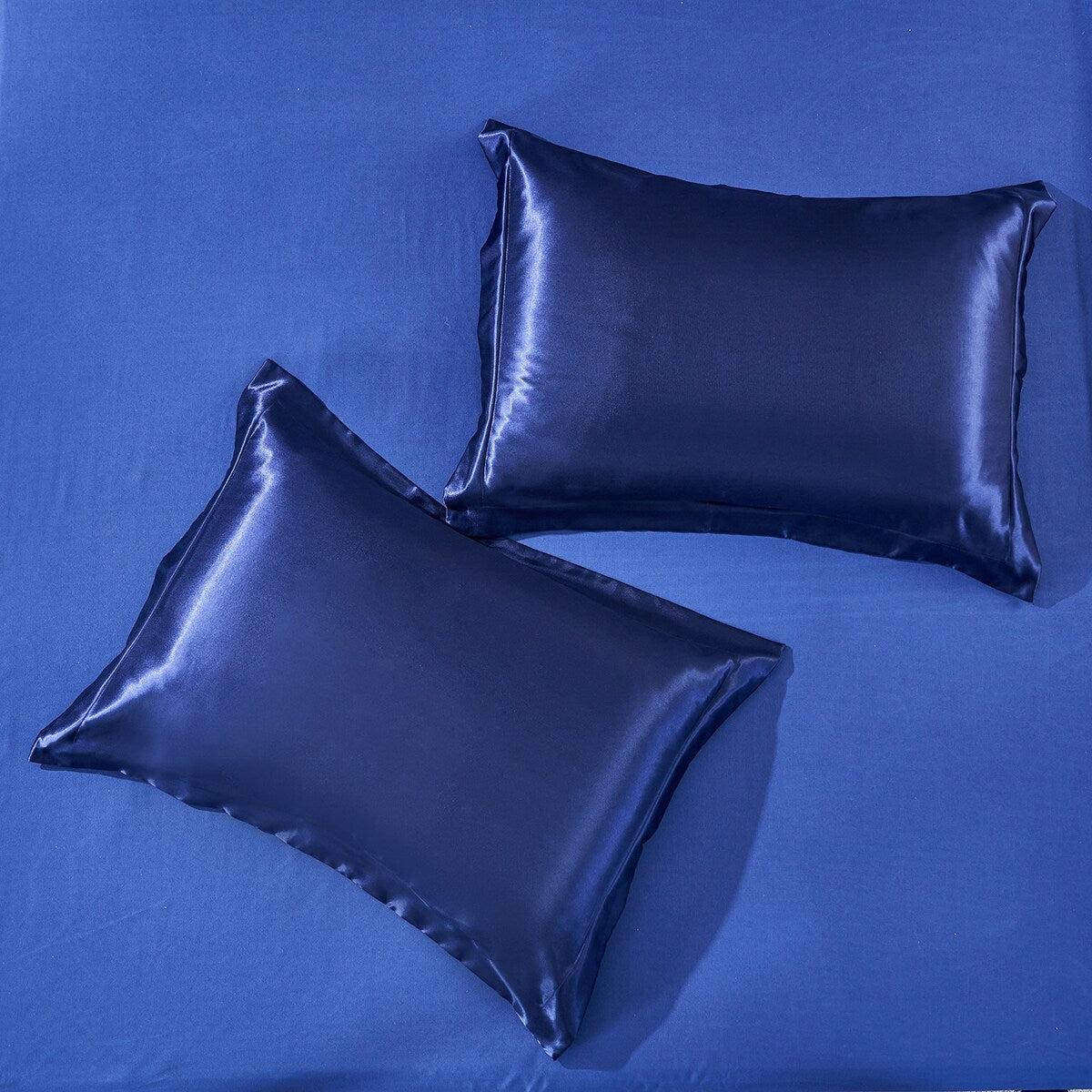 8 Piece Luxury Silky Satin Comforter Set