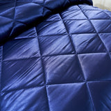 8 Piece Luxury Silky Satin Comforter Set