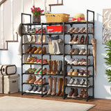 8 Tiers Large Shoe Rack 50 Pairs Shoe Shelf for Closets