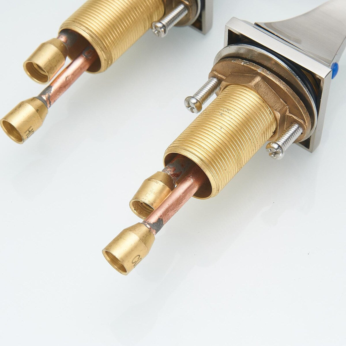 8 in. Widespread 2-Handle Waterfall Bathroom Sink Faucet