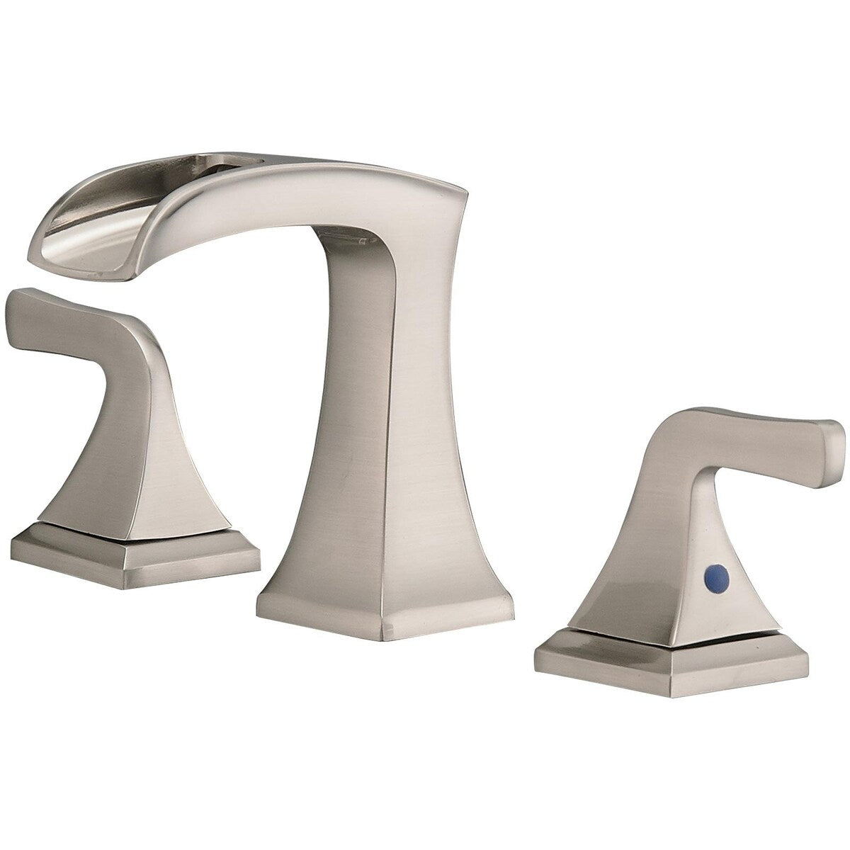 8 in. Widespread 2-Handle Waterfall Bathroom Sink Faucet