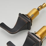 8 in. Widespread 2-Handle Waterfall Bathroom Sink Faucet