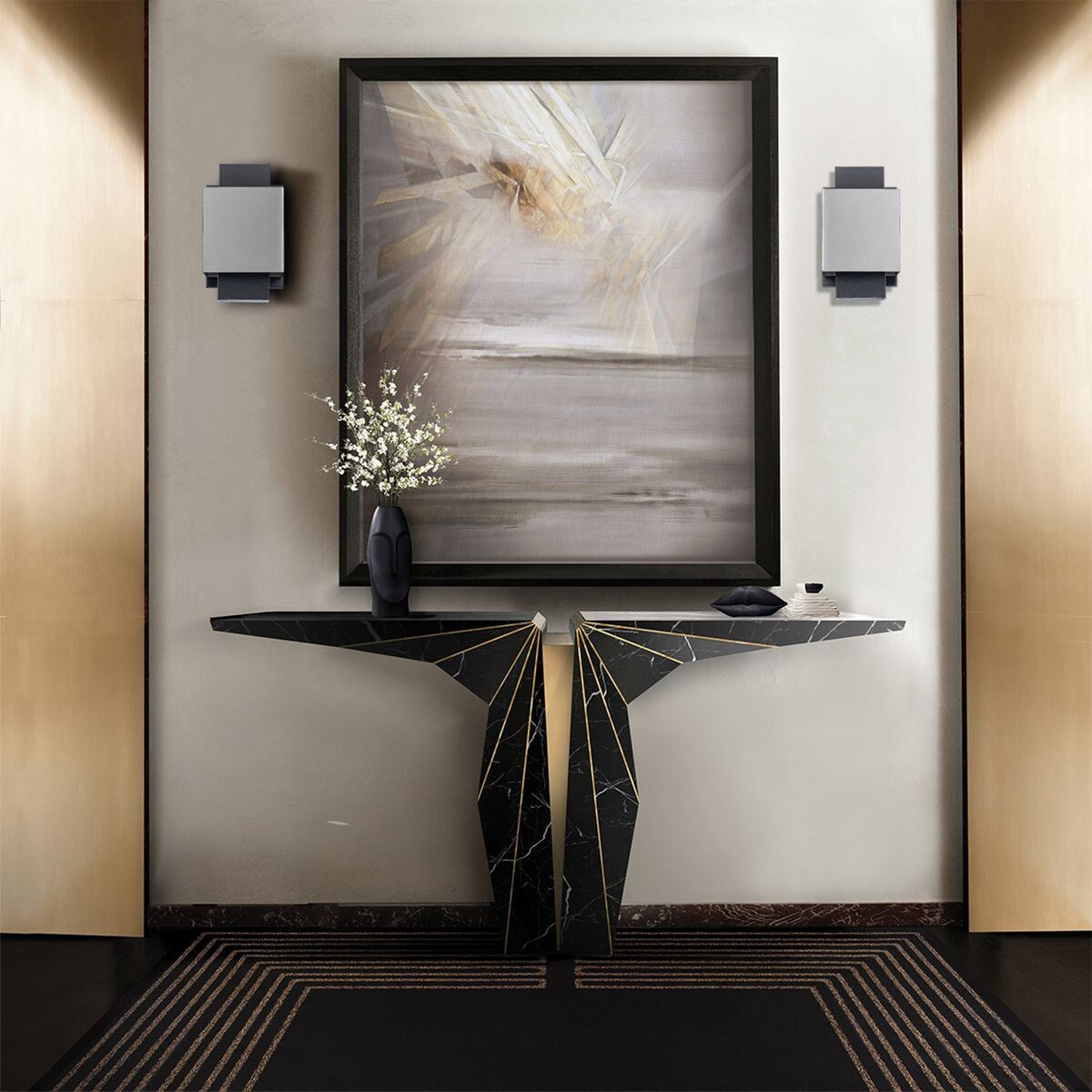 8-inch LED Outdoor Wall Sconce