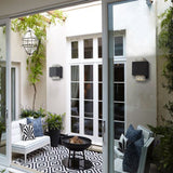 8-inch LED Outdoor Wall Sconce