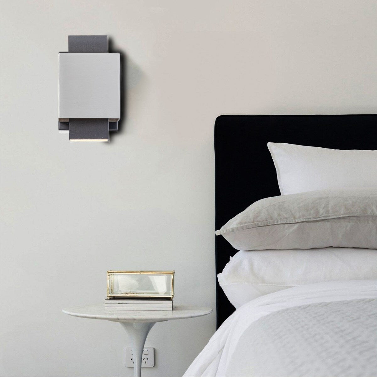 8-inch LED Outdoor Wall Sconce