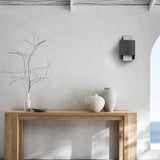 8-inch LED Outdoor Wall Sconce