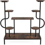 8-tier Metal Plant Stand Large Tall for Garden Balcony Patio