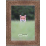 8.5x11 Distressed/Aged Antique Silver Complete Wood Picture or Document Frame with UV Acrylic, Foam Board Backing, & Har