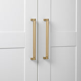 8.75 In. Center Knurled Bar Pull Cabinet Hardware Handle (5 Pack)