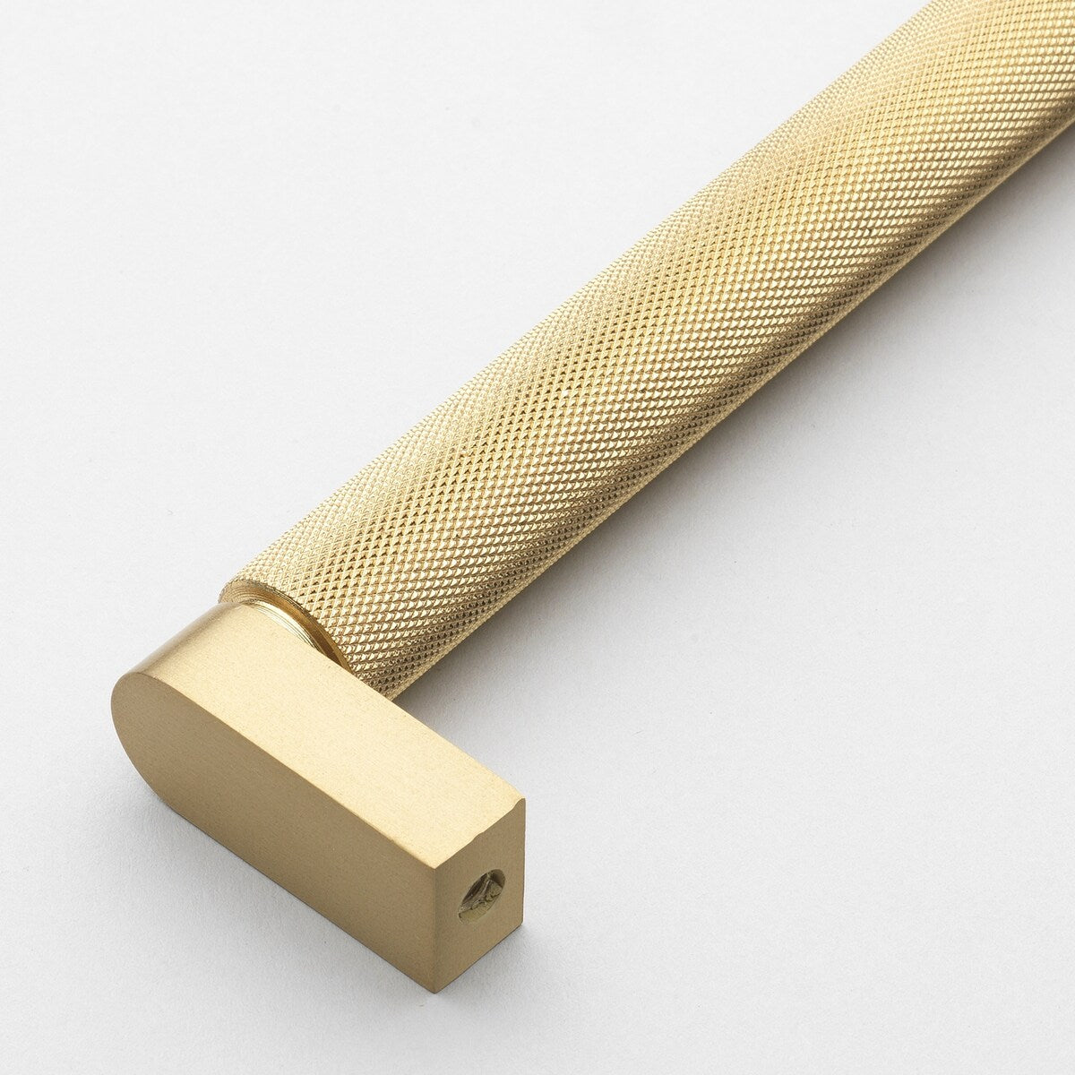 8.75 In. Center Knurled Bar Pull Cabinet Hardware Handle (5 Pack)