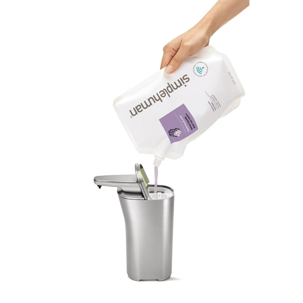 simplehuman Sensor Brushed Nickel Bath Accessory Pump