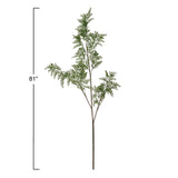 81"H Faux Fern Stem