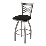 820 Catalina 36" Swivel Bar Stool with Canter Espresso Seat - 19x19x50