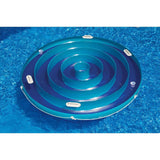 84"-Inch Solstice Inflatable Round Jumbo Island Swimming Pool Raft Lounger - 84"