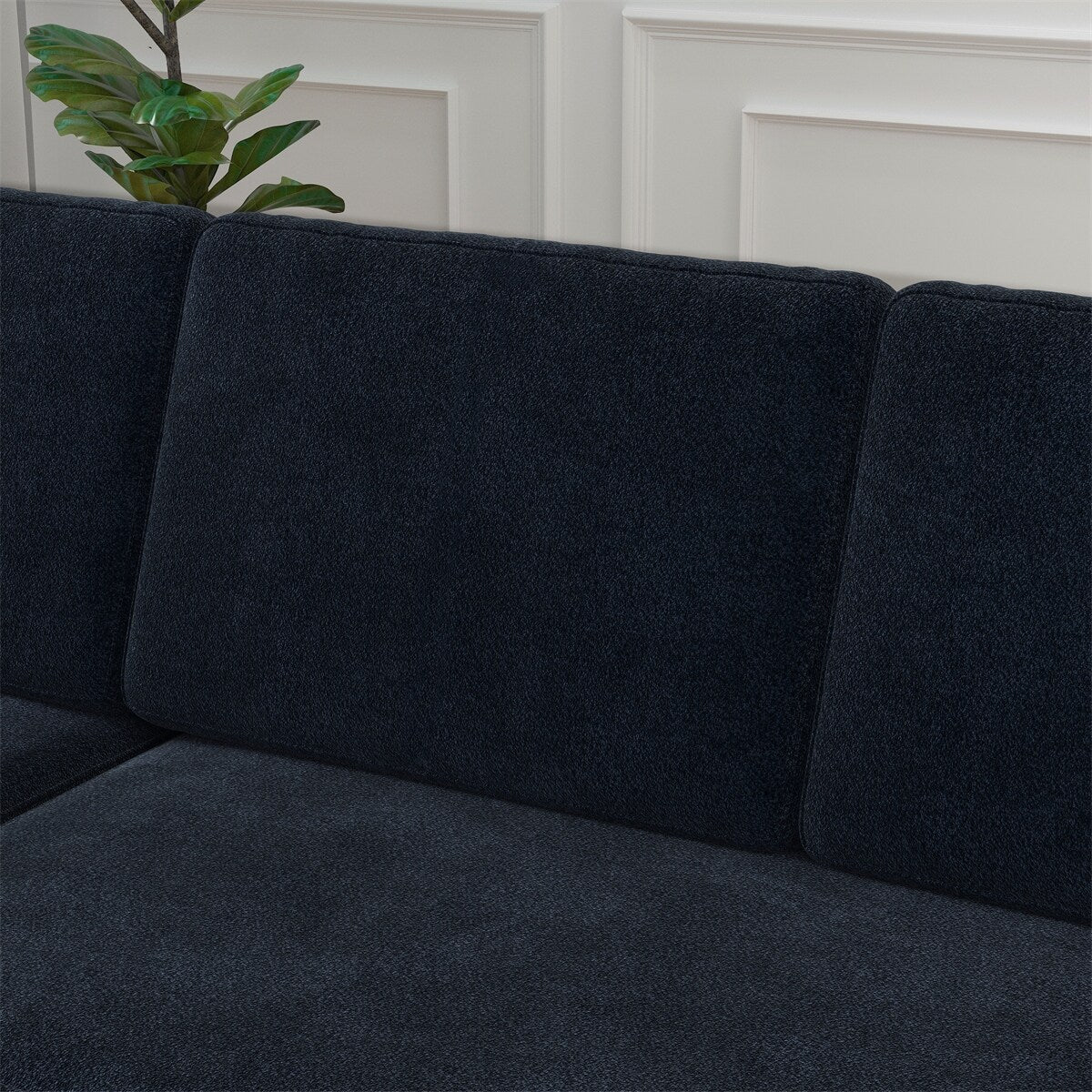85 Inches Sofa Bed, 3 Seater Sleeper Sofa with Storage Chaise