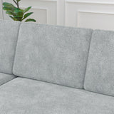 85 Inches Sofa Bed, 3 Seater Sleeper Sofa with Storage Chaise