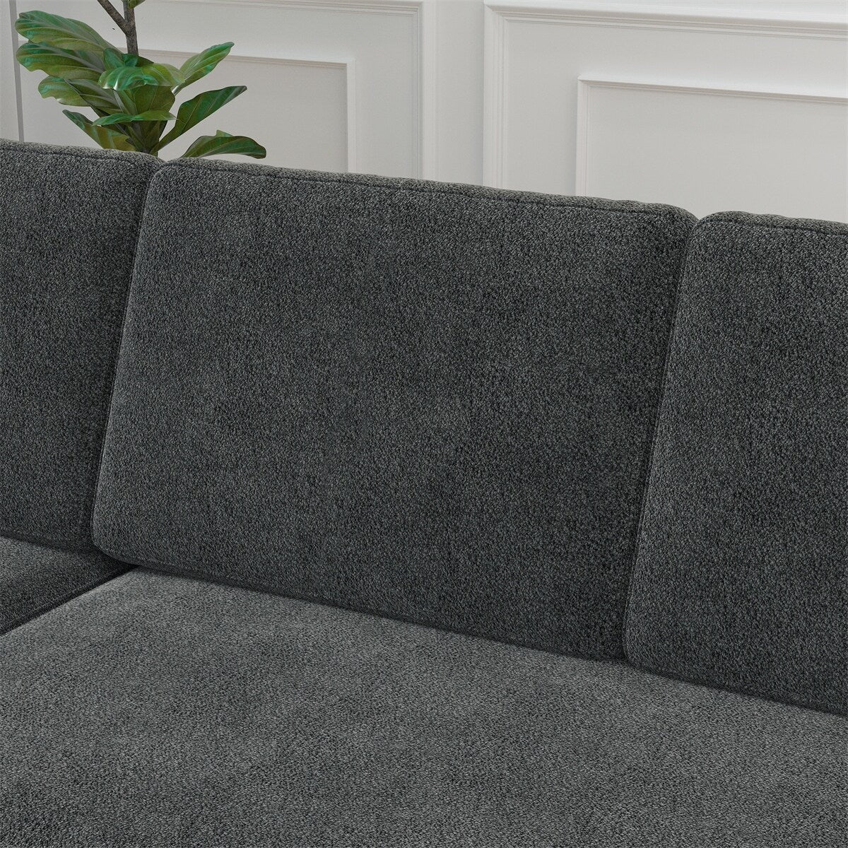 85 Inches Sofa Bed, 3 Seater Sleeper Sofa with Storage Chaise