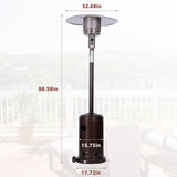 88 Inches Tall Premium Standing Patio Heater
