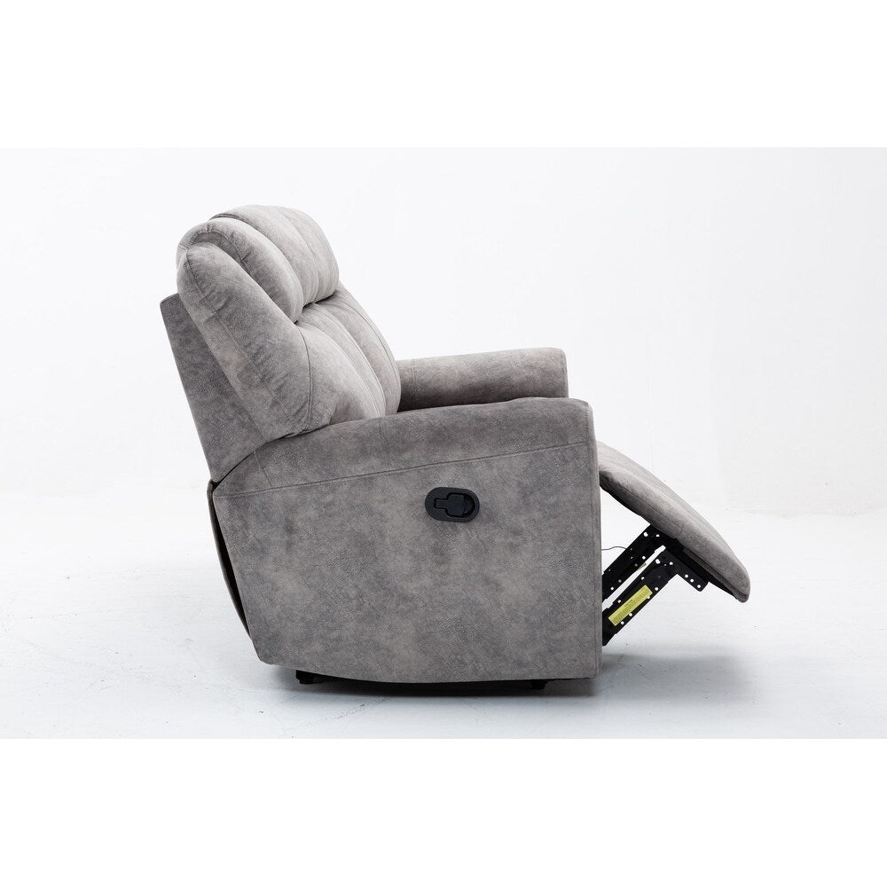 88" X 40" X 40" Gray Sofa - 88" X 40" X 40"