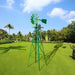 Weather Resistant Iron 8-foot Garden Windmill
