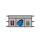 8*14FT TRAMPOLINE BLUE