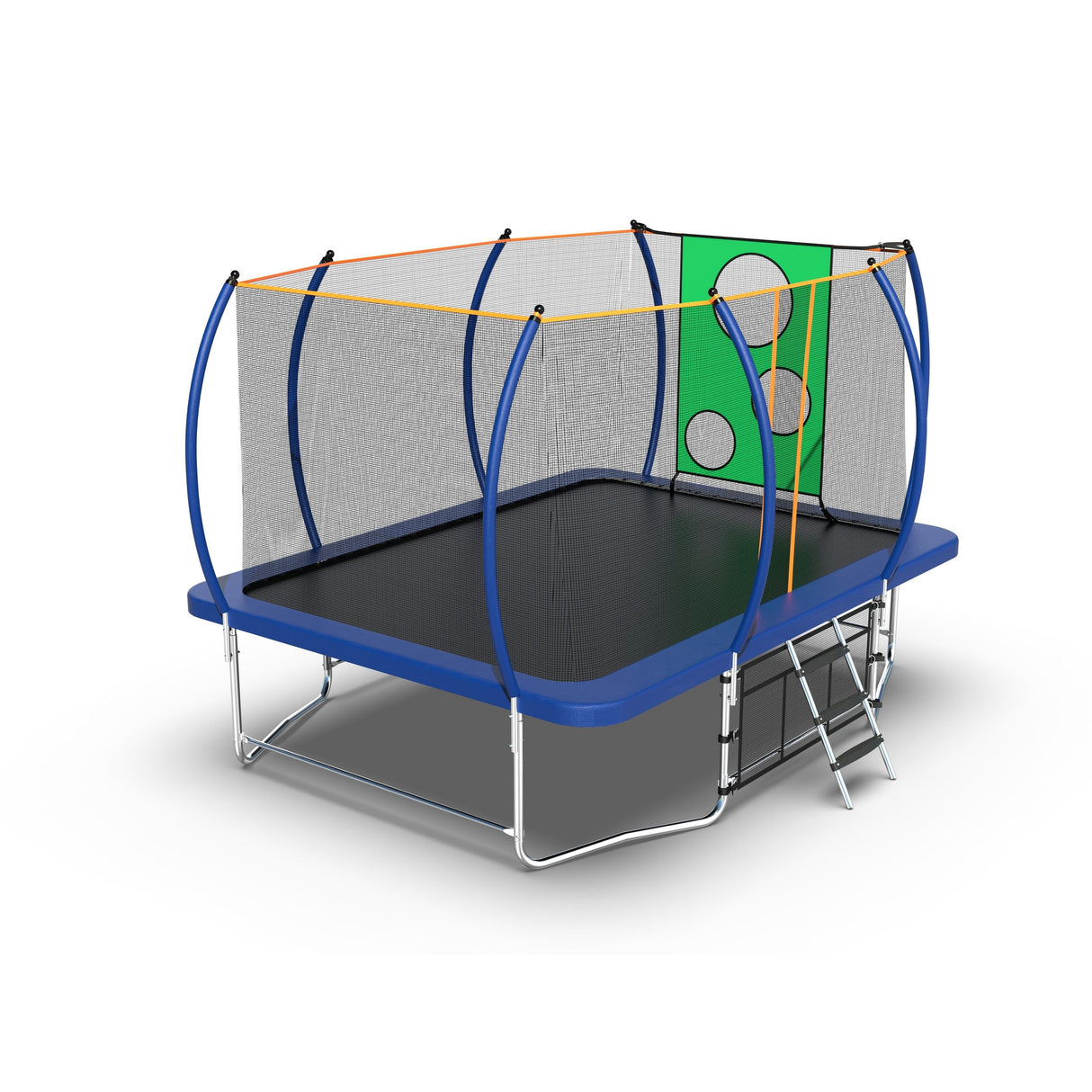 8*14FT TRAMPOLINE BLUE