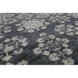 8x10 Oushak Slate Wool Oriental Rug Traditionally Hand Knotted - 8' x 10'