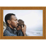 8x10 Traditional Antique Gold Complete Wood Picture Frame with UV Acrylic, Foam Board Backing, & Hardware