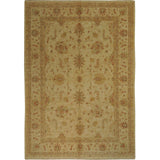 Hand-knotted Oriental Beige Peshawar Wool Area Rug (8' x 12')