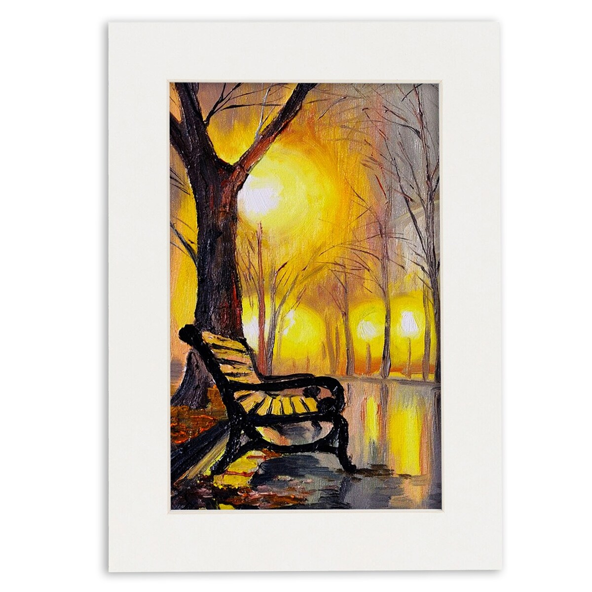 8x20 Mat Bevel Cut for 6x18 Photos - Acid Free Textured White Precut Matboard - For Pictures, Photos, Framing