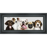 8x24 Contemporary Black Complete Wood Picture Frame with UV Acrylic, Foam Board Backing, & Hardware