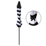 Maypex 9-foot Solar Led Lighted Patio Umbrella