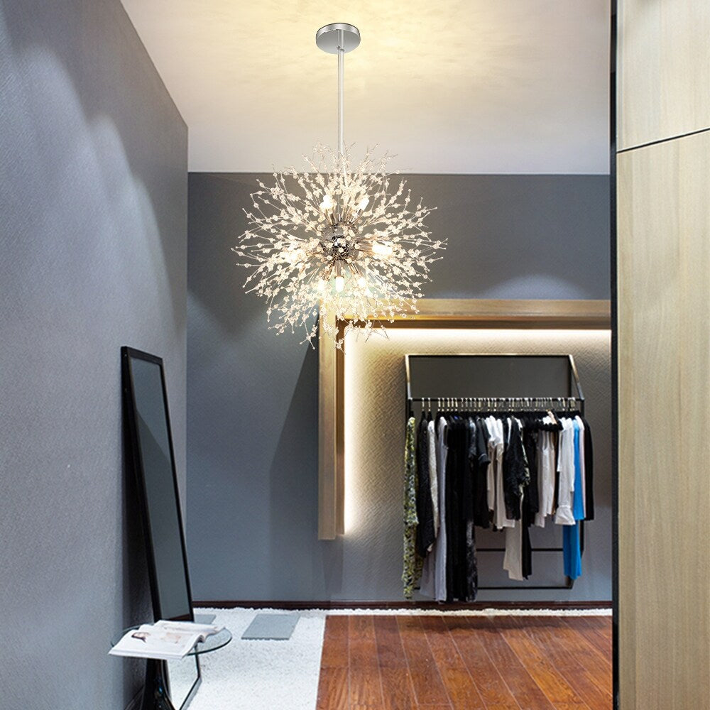 Modern Crystal Dandelion Chandelier