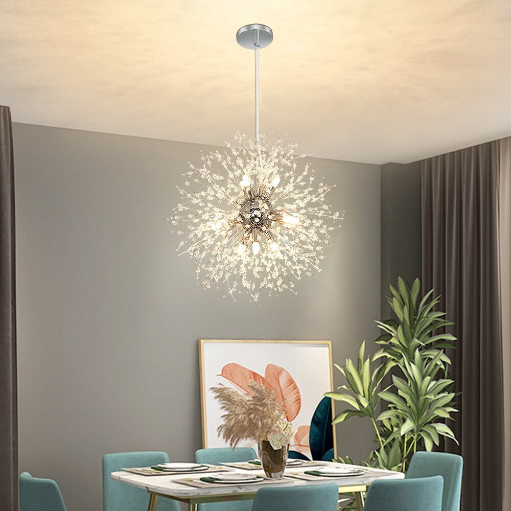 Modern Crystal Dandelion Chandelier