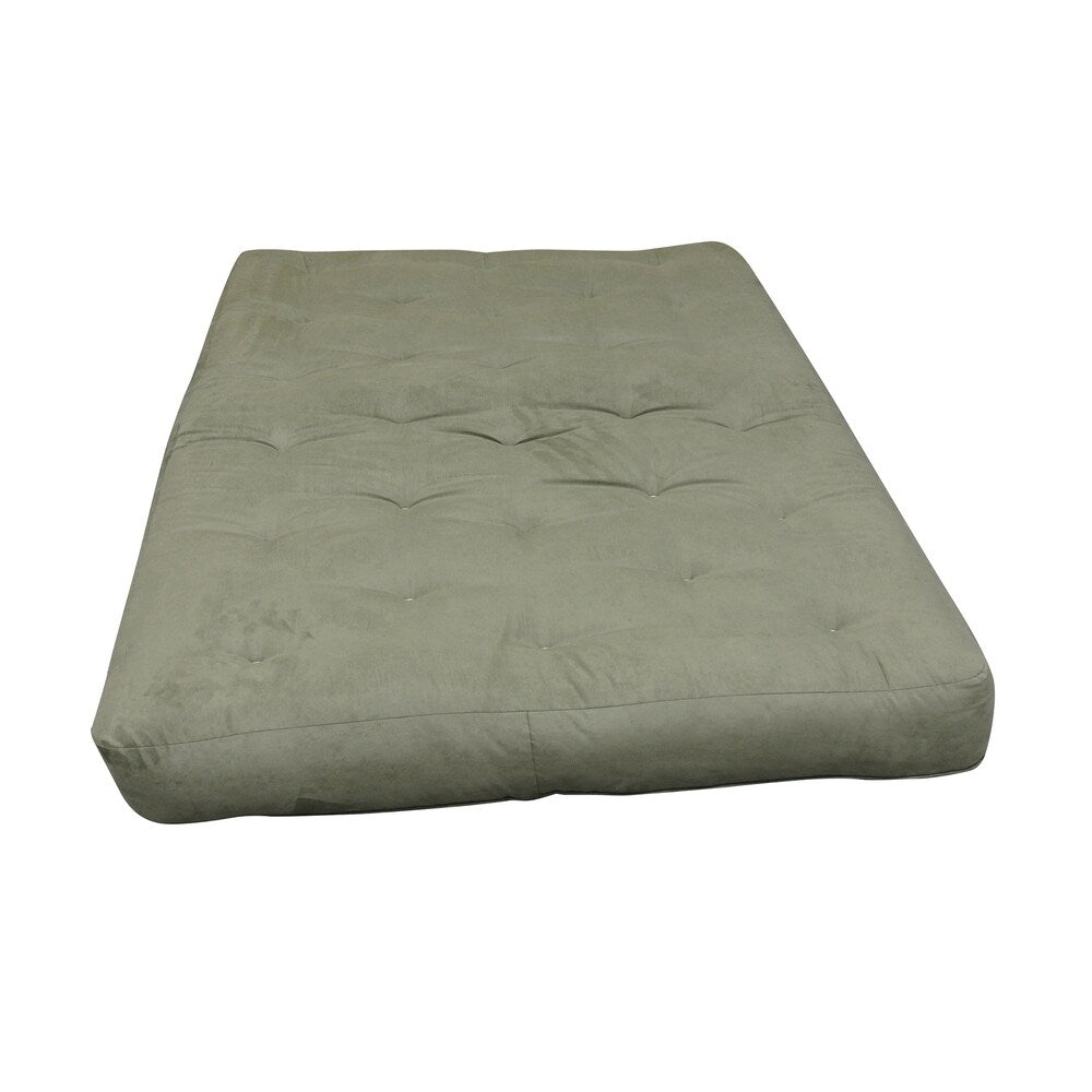 9" Moonlight 39X54 Twin Loveseat Sage Microfiber Futon Mattress