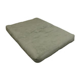 9" Moonlight 39X54 Twin Loveseat Sage Microfiber Futon Mattress