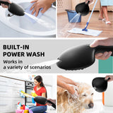 Cobbe 9-Spray Handheld Shower Head with Bracket and Hose