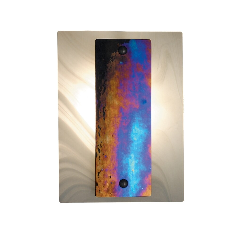 9"W Metro Aurora Borealis Wall Sconce
