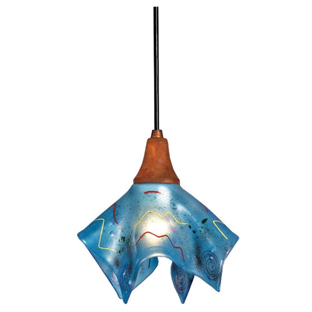 9" Wide Handkerchief Electra Mini Pendant