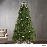 9-ft Mixed Spruce Pre-Lit String Light or Unlit Artificial Christmas Tree by Christopher Knight Home